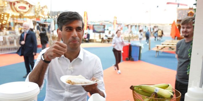 Rishi Sunak Hopes Hog Roast Will Help Lift Tory Spirits