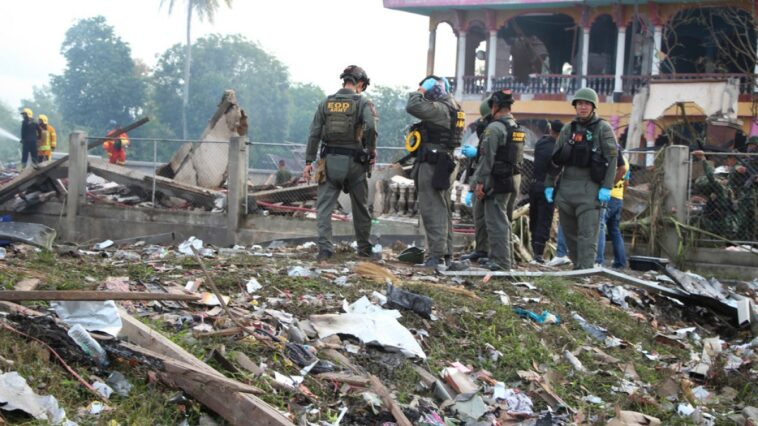 Several killed in Thailand fireworks warehouse explosion