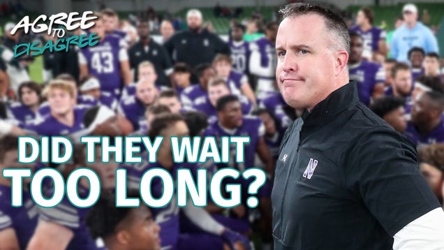 Should Northwestern have fired Pat Fitzgerald before the hazing scandal? | Agree to Disagree