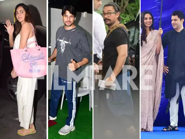 Sidharth Malhotra, Kiara Advani, Sobhita Dhulipala and others get clicked in the city