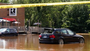 Two killed, two missing after violent flooding in eastern Canada