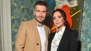 Victoria Beckham and Her Husband, David, Perform the Spice Girls' "Say You'll Be There"