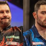 World Matchplay Darts: Jonny Clayton to meet Luke Humphries in semi-finals