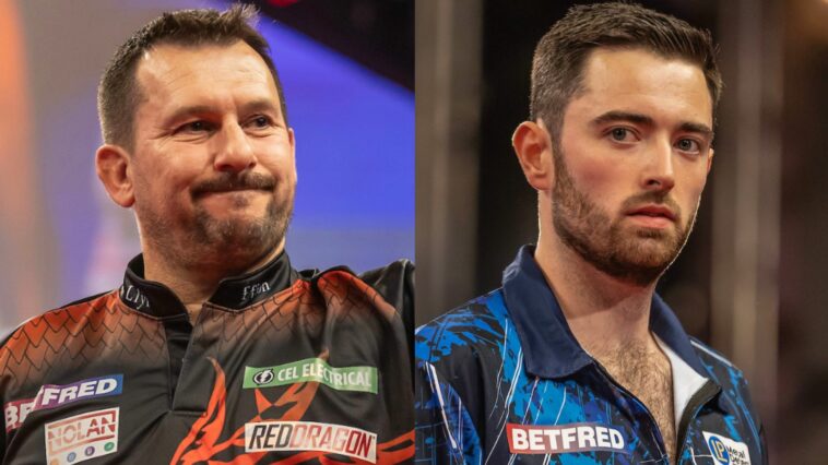 World Matchplay Darts: Jonny Clayton to meet Luke Humphries in semi-finals