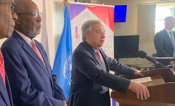 ‘Generations of Haitians’ at risk, warns Guterres, calling for international force to help quell gang violence