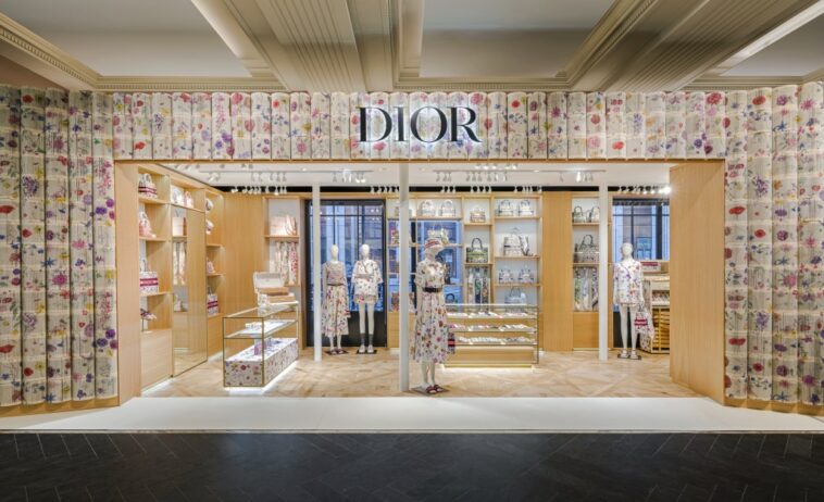 After a Blockbuster Christmas Takeover, Dior Opens Summer Pop-ups at Harrods