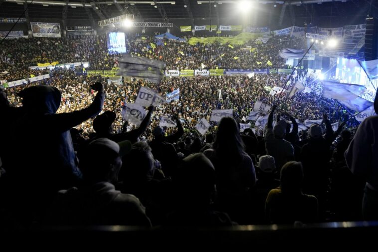 Argentines to vote in a primary election that's expected to set the stage for a rightward shift