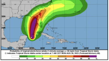 Biden signs state of emergency order for Florida as Tropical Storm Idalia approaches