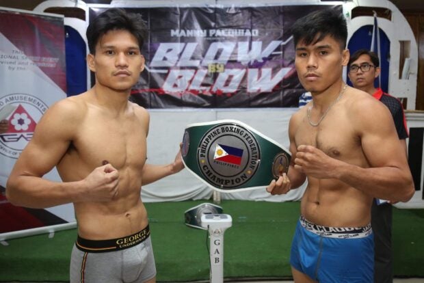 Blow-by-Blow: Lightweights Al Toyogon, Rimar Metuda look to put on show in Ilocos Sur