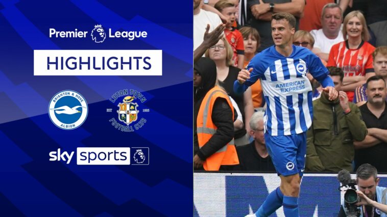 Brighton 4-1 Luton | Premier League highlights