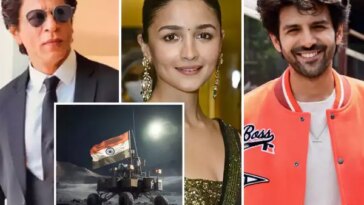 Chandrayaan-3: Shah Rukh Khan, Alia Bhatt and more celebrate the historic moment