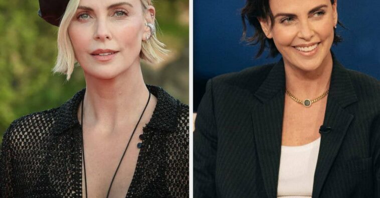 Charlize Theron Addressed Rumors That She's Had Some Plastic Surgery Done To Her Face And Called Out Double Standards For Aging