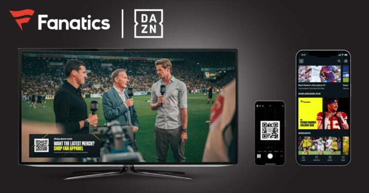 Fanatics to Sell Merch on U.K. Sports App Dazn