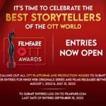 Filmfare Awards OTT awards are back! Here’s all you need to know about the entries