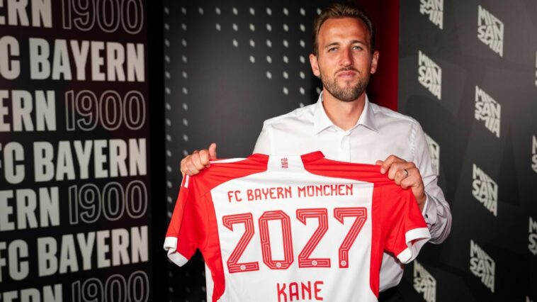 Kane 'buzzing' after joining 'massive club' Bayern