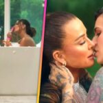 Kyle Richards KISSES, Flirts and Takes a Bath With Morgan Wade in Music Video