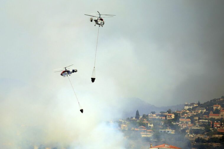 Multinational force fights stubborn wildfire in Cyprus, including Lebanon, Greece and Jordan