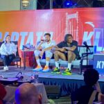 Golden State Warriors Klay Thompson and Kevon Looney are in Manila NBA