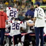 New England Patriots vs Green Bay Packers suspended as Isaiah Bolden stretchered off after hit to the head