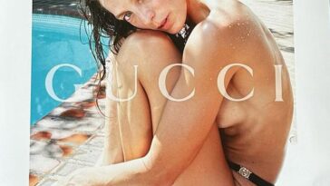 New Gucci Designer Teases Daria Werbowy Campaign