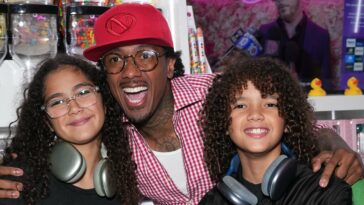 Nick Cannon Brings Twins Moroccan and Monroe to Sugar Factory Grand Opening