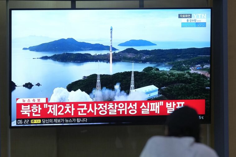 North Korea says its attempt to launch a spy satellite failed but vows a 3rd try