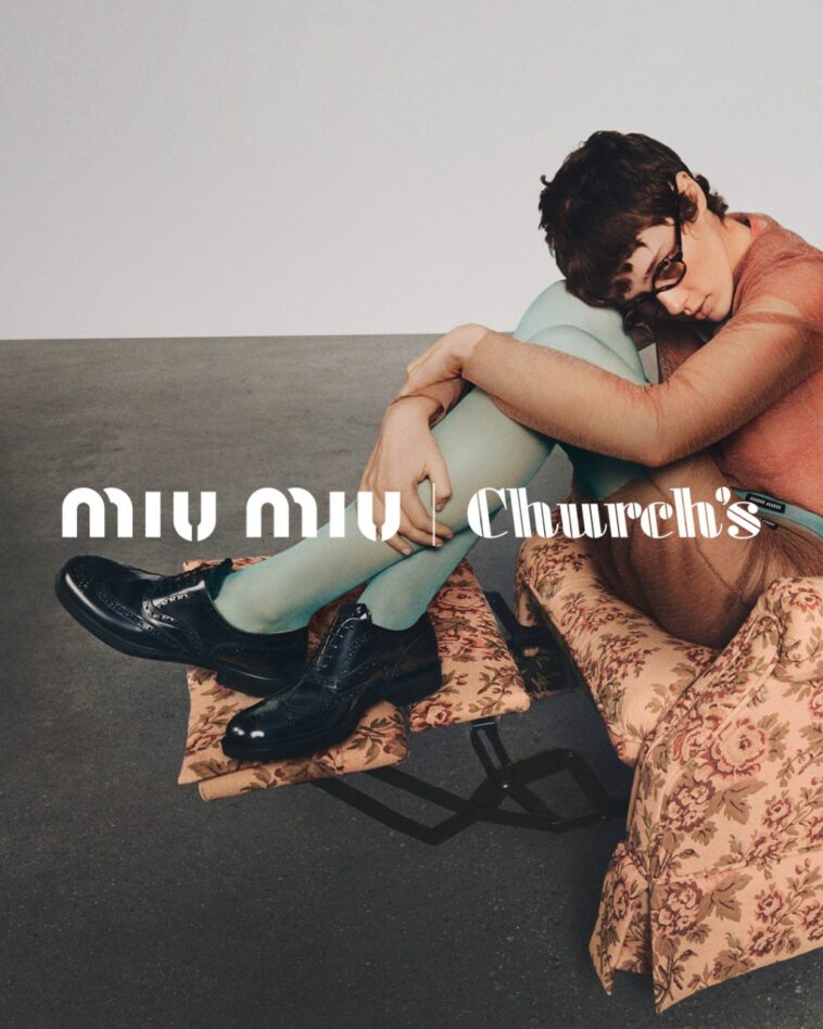 Prada Keeps Collab Game in the Family With Church’s x Miu Miu Tie-up