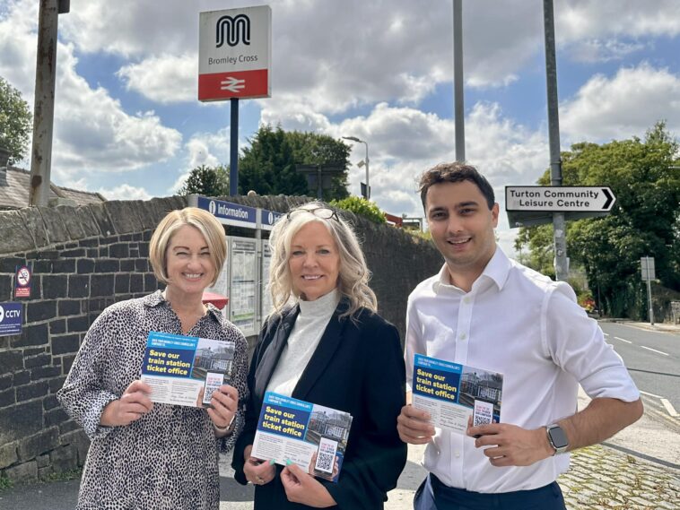 Residents urged to back campaign to save local train station ticket office