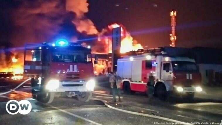 Russia: Deadly fire erupts at gas station in Dagestan