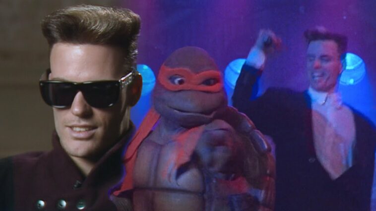 TMNT: Vanilla Ice Talks NINJA RAP (Flashback)