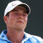 Tour Championship: Viktor Hovland, Collin Morikawa share halfway lead in FedExCup season finale