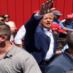 Trump's Iowa state fair spectacle clouds DeSantis as former president is joined by Florida officials