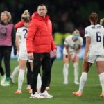 Aug 6, 2023; Melbourne, AUS;  United States head coach Vlatko Andonovski on the pitch after a Round of 16 match in the 2023 FIFA Women's World Cup against Sweden at Melbourne Rectangular Stadium.