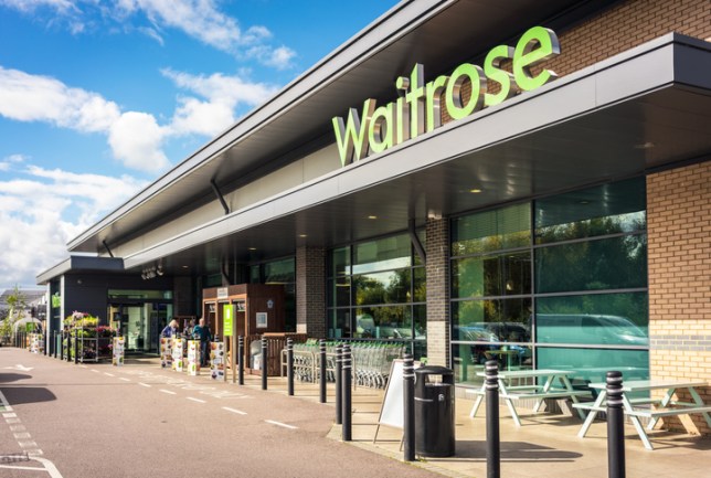 Waitrose supermarket exterior