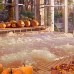 You Can Now Unwind in a Pumpkin Spice Latte Hot Tub