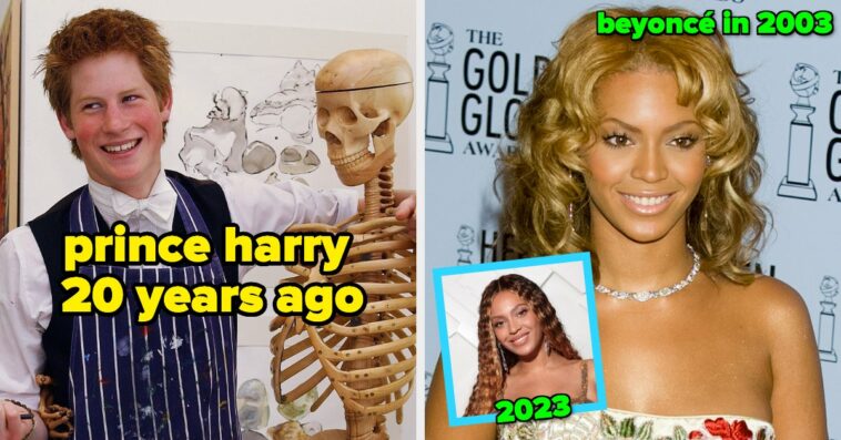 31 Then Vs. Now Photos Of Celebrities In 2003, 2013, And 2023