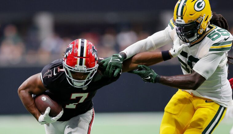 Bijan Robinson shines as Falcons rally past Packers 25-24