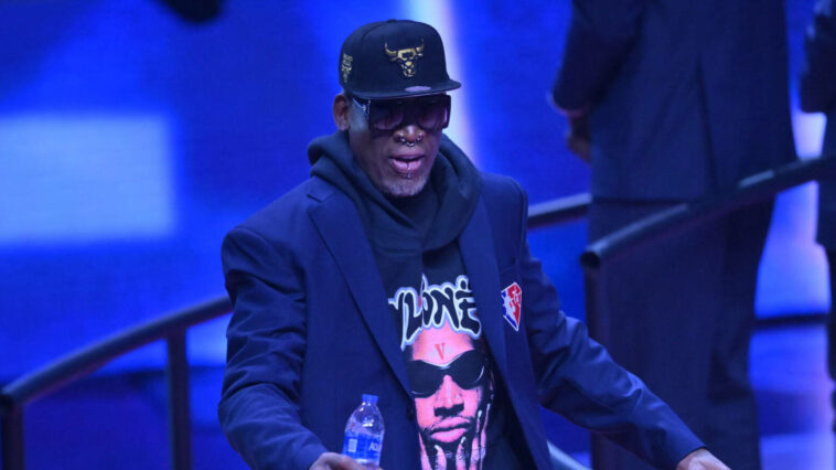 Dennis Rodman returns to Chicago for fitting new gig