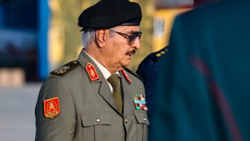 East Libya commander Haftar in Moscow for talks with Putin