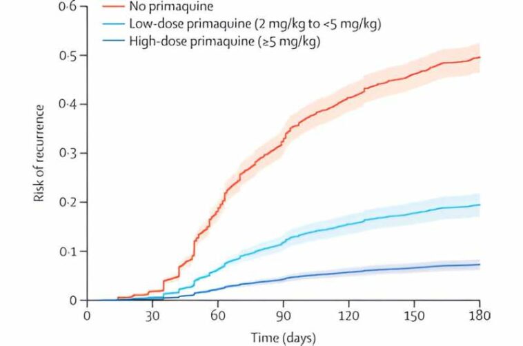 Higher dose antimalarial may be needed to combat relapsing malaria