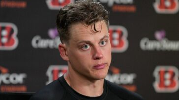 Joe Burrow: Cincinnati Bengals quarterback admits concern after 'tweaking' calf injury in loss to Baltimore Ravens