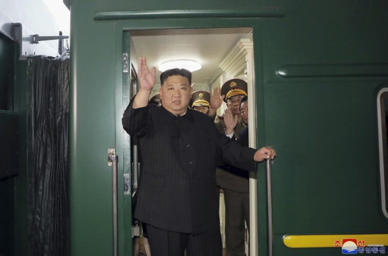 Kim Jong-un arrives in Russia before expected meeting with Putin