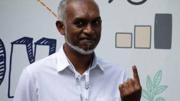 Maldives opposition candidate Muizzu projected to win presidential run-off