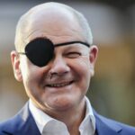 Mild-mannered German Chancellor Scholz embraces 'pirate' image after jogging spill