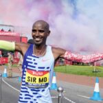 Mo Farah finishes fourth in last competitive race at Great North Run