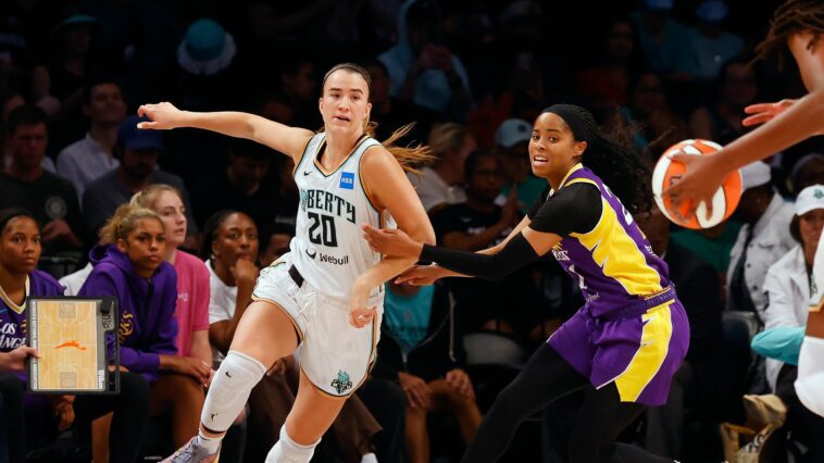 NBA Highlights: Los Angeles Sparks 89-96 New York Liberty