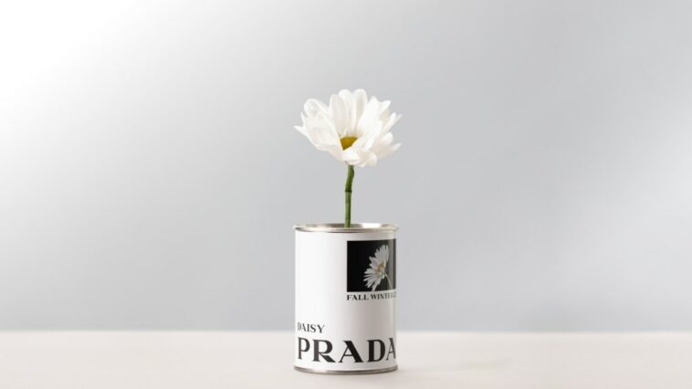 Prada to Offer Branded Cans of Flower Seeds for Fall