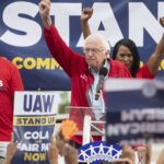 Sen. Bernie Sanders calls out automaker CEOs at UAW strike rally: ‘It is time for you to end your greed’