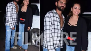 Sonakshi Sinha is all smiles with boyfriend Zaheer Iqbal. See pics: