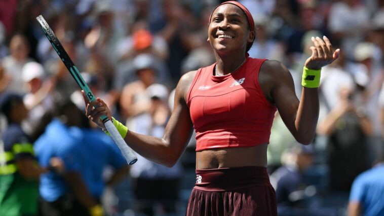 US Open: Coco Gauff defeats Iga Swiatek's conqueror Jelena Ostapenko to reach semi-finals